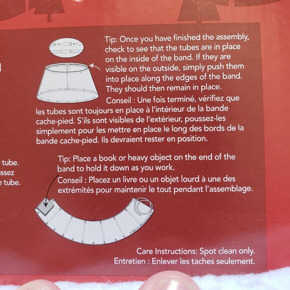 Tree Band Christmas Tree Plaid Skirt Cover - Picture 3 of 7